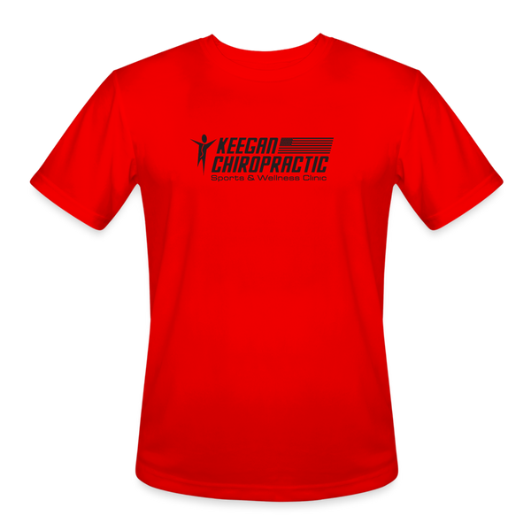 Men’s Moisture Wicking Performance T-Shirt - red