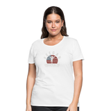 KC FLag Women’s Premium T-Shirt - white