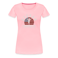 KC FLag Women’s Premium T-Shirt - pink