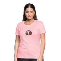 KC FLag Women’s Premium T-Shirt - pink