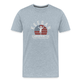 KC FLag Men's Premium T-Shirt - heather ice blue