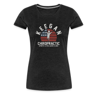 KC FLag Women’s Premium T-Shirt - charcoal grey