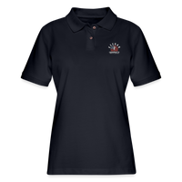 Women's Pique Polo Shirt - midnight navy