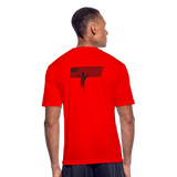 Men’s Moisture Wicking Performance T-Shirt - red