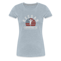 KC FLag Women’s Premium T-Shirt - heather ice blue