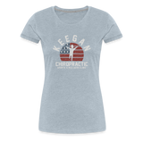 KC FLag Women’s Premium T-Shirt - heather ice blue