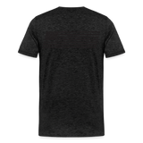 Men's Premium T-Shirt Black Flag - charcoal grey