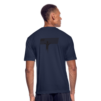 Men’s Moisture Wicking Performance T-Shirt - navy