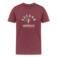 KC FLag Men's Premium T-Shirt - heather burgundy