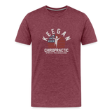 KC FLag Men's Premium T-Shirt - heather burgundy