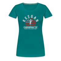 KC FLag Women’s Premium T-Shirt - teal