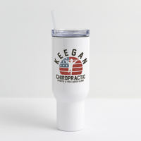 40 oz Travel Tumbler - white