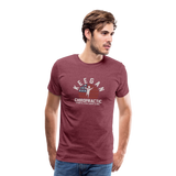 KC FLag Men's Premium T-Shirt - heather burgundy