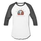 Baseball T-Shirt - white/charcoal