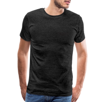 Men's Premium T-Shirt Black Flag - charcoal grey