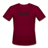 Men’s Moisture Wicking Performance T-Shirt - burgundy