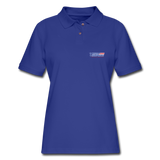 Women's Pique Polo Shirt - royal blue