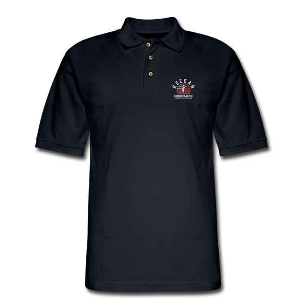 Men's Pique Polo Shirt - midnight navy