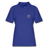 Women's Pique Polo Shirt - royal blue