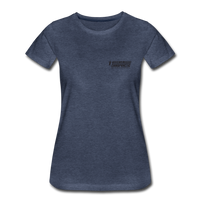 Women’s Premium T-Shirt Black Flag - heather blue